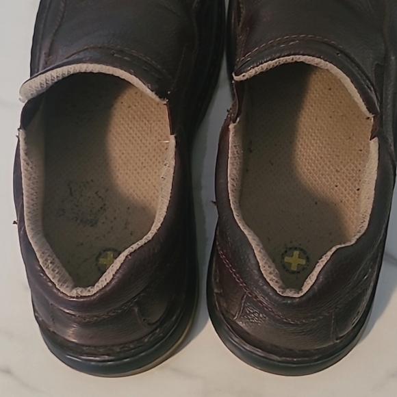 Dr Martens Orson Men's 10 Brown Leather Slip-On Loafers Shoes Slip Oil Resistant - Picture 14 of 14